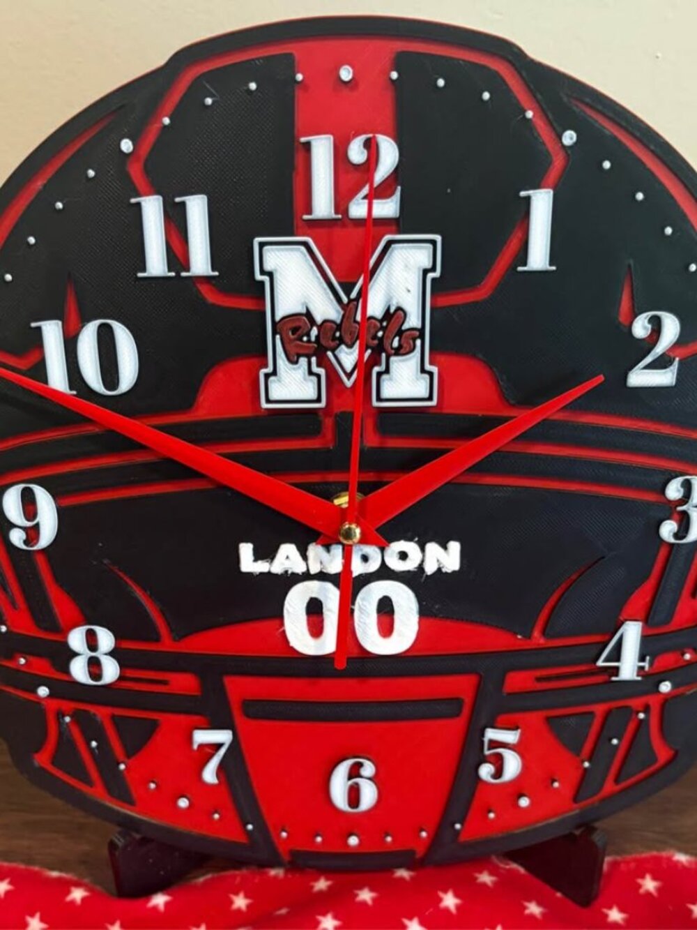 Maryville High School Custom Wall/Stand Clock with stand